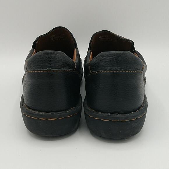 Cabela's Brown Textured Leather Slip-on Shoe size 9M - Picture 3 of 6